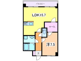 関屋駅 徒歩28分 4階の物件間取画像